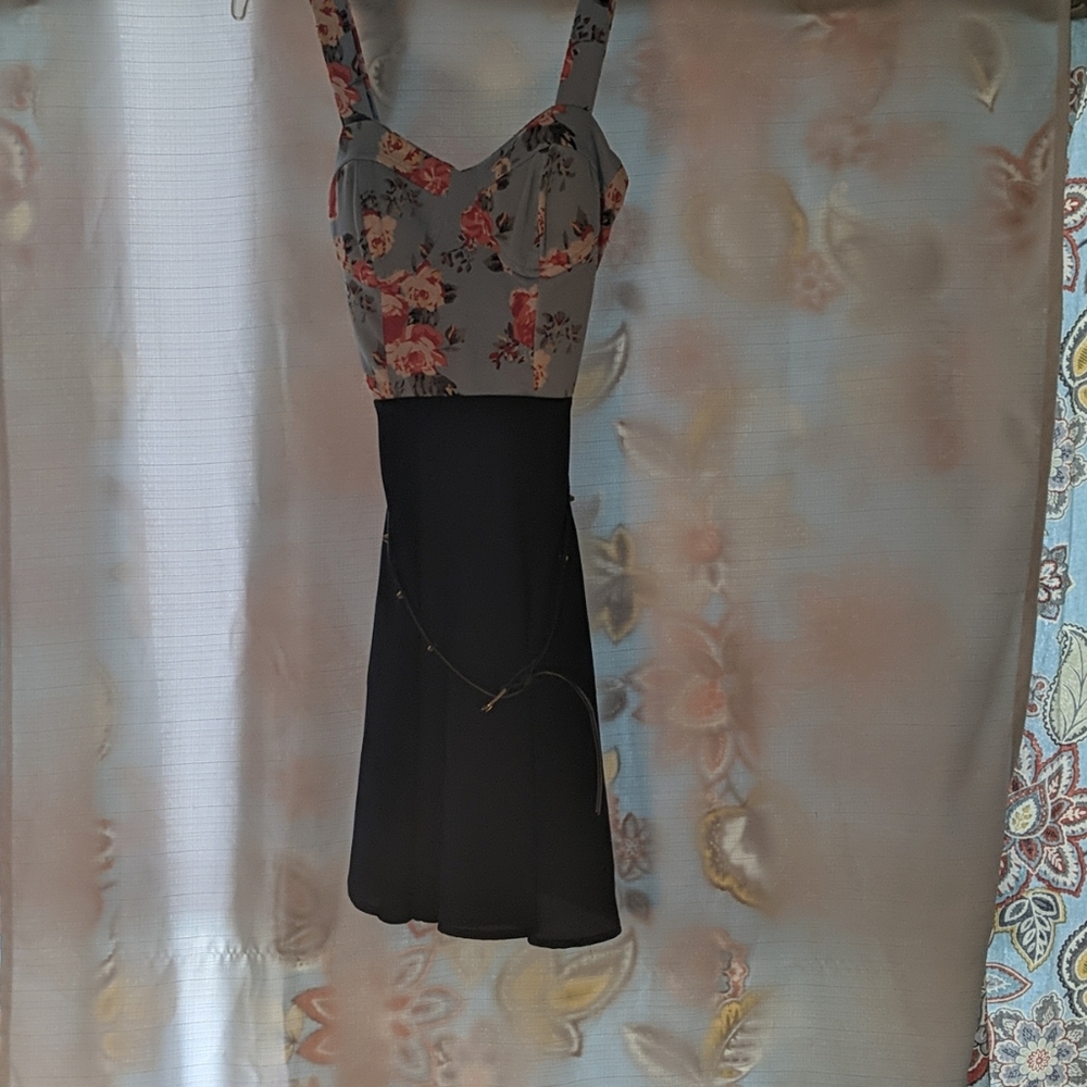 Belted dress